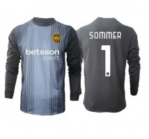 Inter Milan Yann Sommer #1 Bramkarskie Koszulka Podstawowa 2025-26 Długi Rękaw